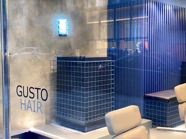 Gusto Hair shop front