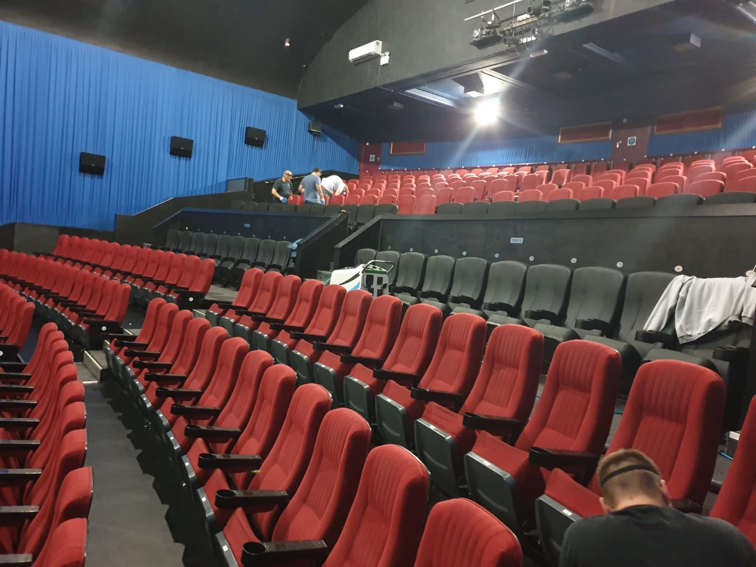 Commercial Upholstery cleaning in cinema