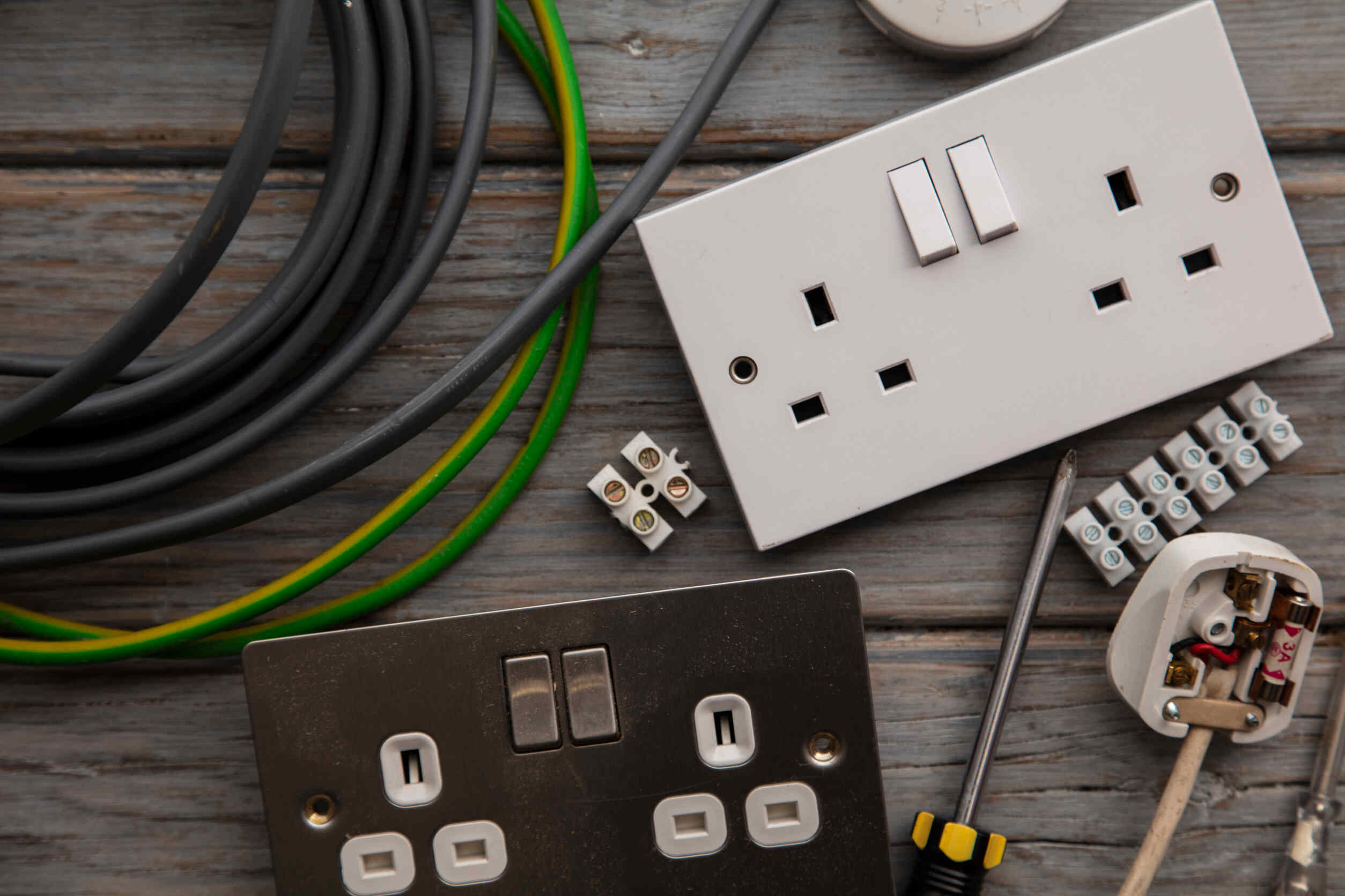 Electrical sockets and wiring