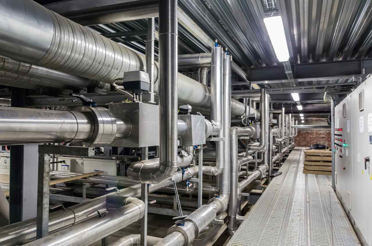 Industrial pipework