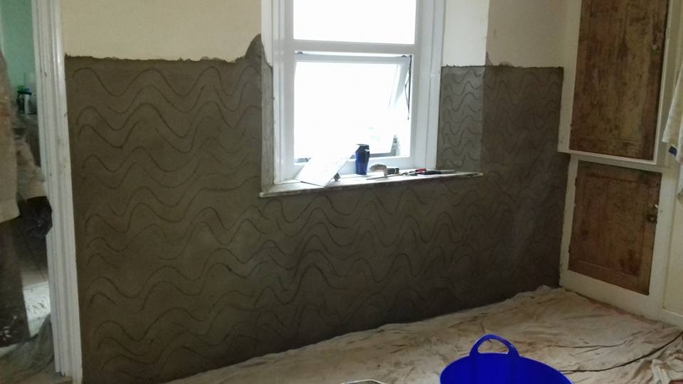 Damp-proofing a room