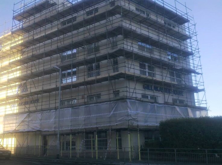 commercial scaffolding devon