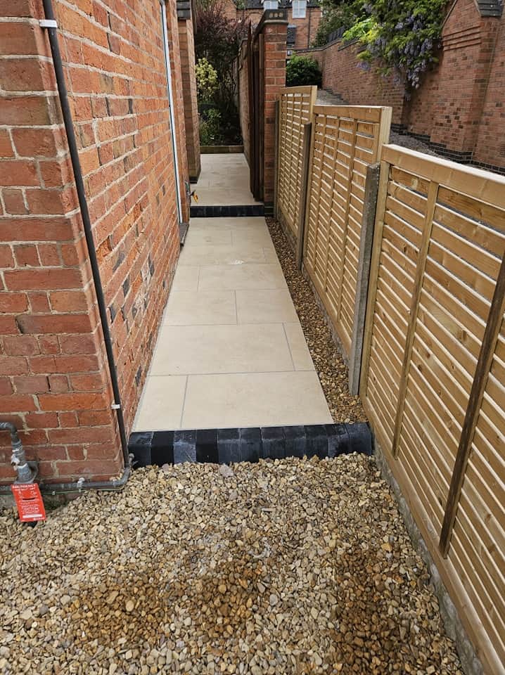 porcelain paving in clifton campville