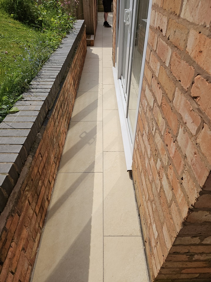porcelain paving in clifton campville