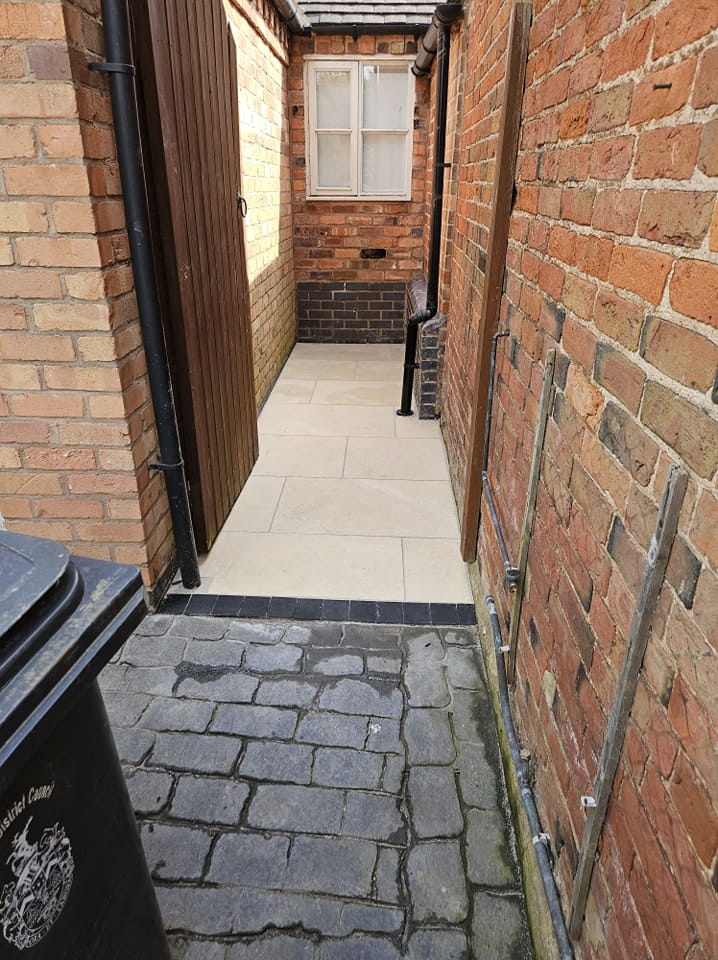 porcelain paving in clifton campville